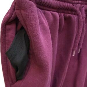 GAP teen maroon Jogger w/cell phone pocket